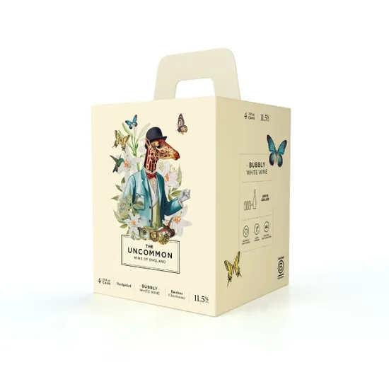 The Uncommon Wine of England 'Gerald' Sparkling White Wine, 4 x 25cl product image