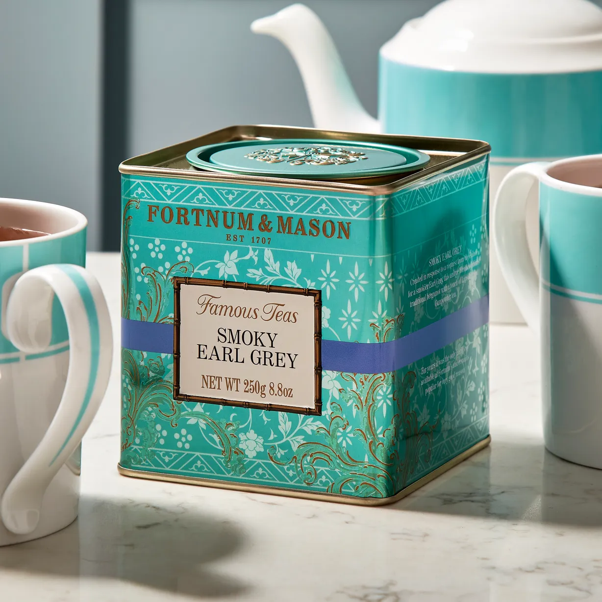 Smoky Earl Grey, 250g Loose Leaf Caddy