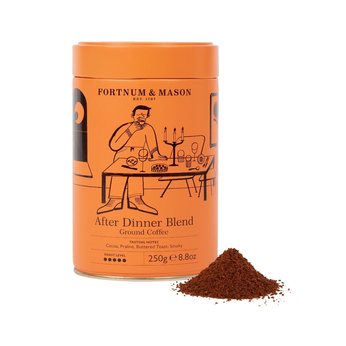 After Dinner Blend Ground Coffee Tin, 250g