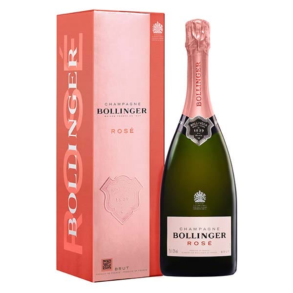 Rosé Rose Champagne NV in Gift Box, 75cl, Wine, Bollinger