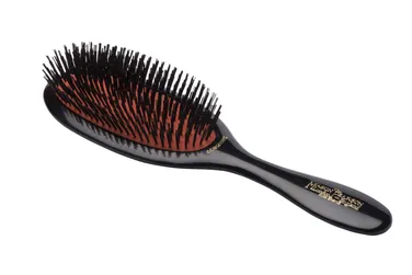 Mason Pearson Handy Sensitive Bristle Hairbrush in Dark Ruby
