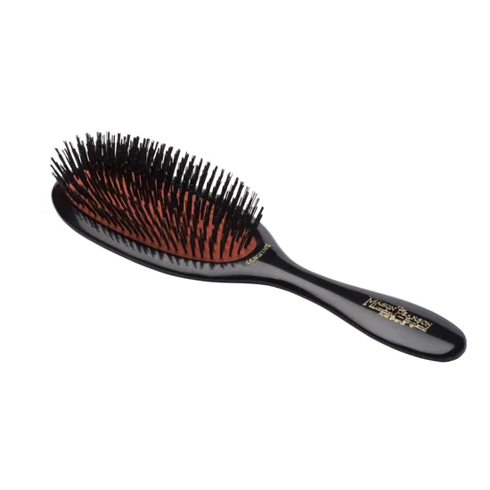 Mason Pearson Handy Sensitive Bristle Hairbrush in Dark Ruby product image