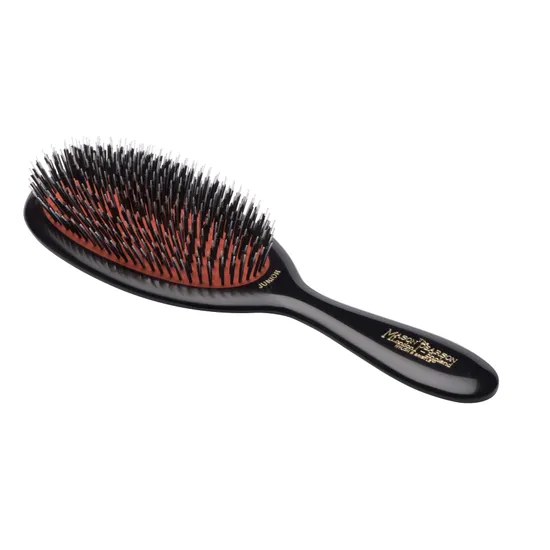 Mason Pearson Junior Bristle & Nylon Hairbrush in Dark Ruby product image