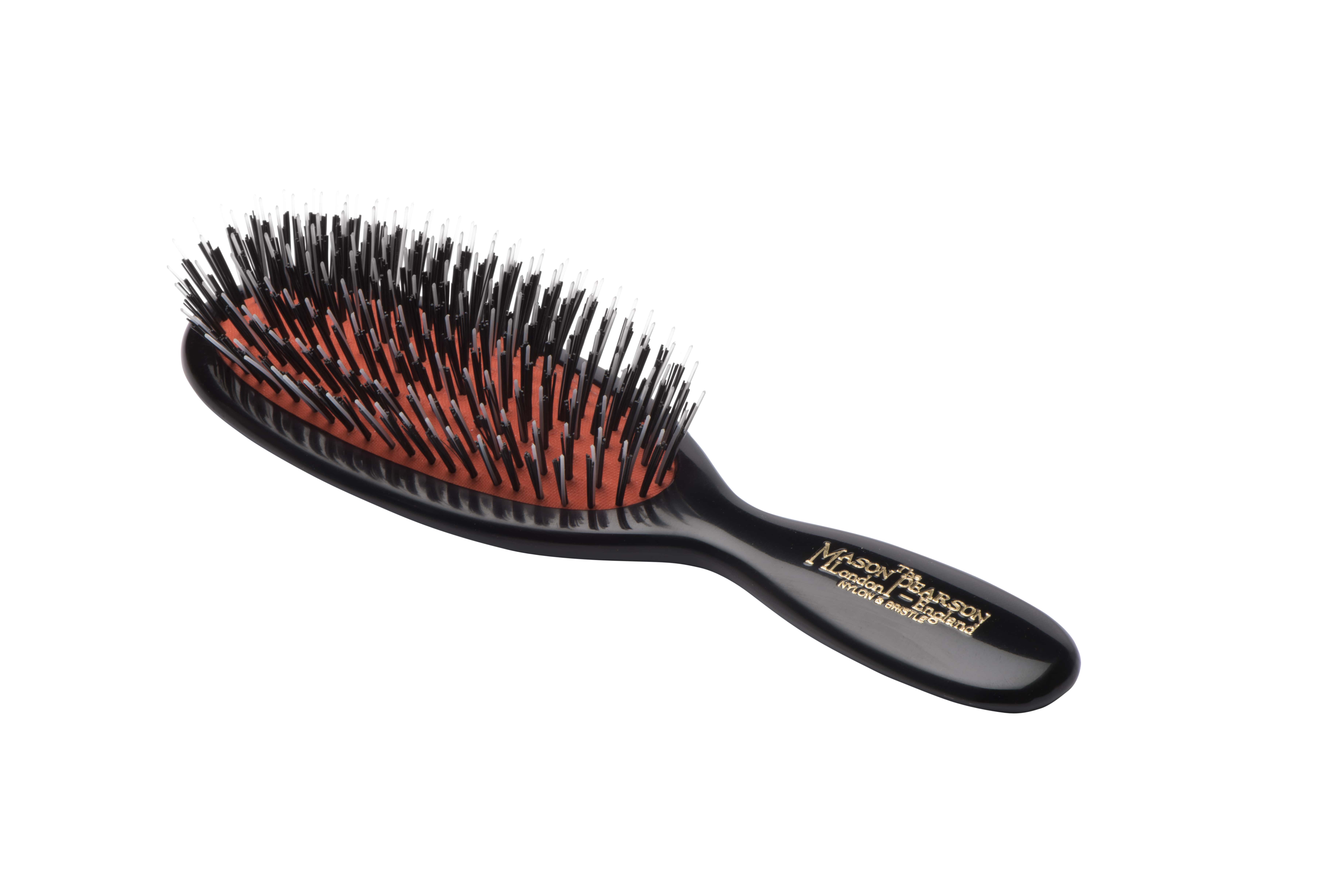 ヘアブラシ・コーム MASON PEARSON POCKET BRISTLE DARK RUBY Mason Pearson Pocket Bristle & Nylon Hairbrush in Dark Ruby