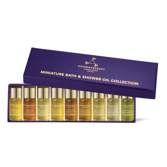 Aromatherapy Associates Miniature Bath & Shower Oil Collection, 10 x 3ml product image