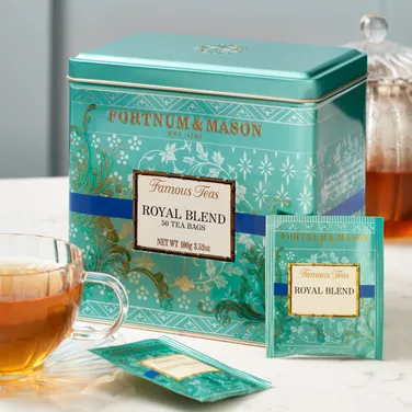 Royal Blend, 50 Tea Bags, 100g Tin