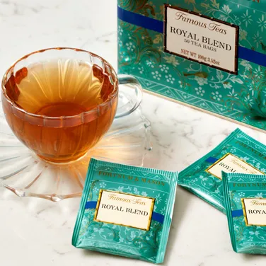 Royal Blend, 50 Tea Bags, 100g Tin