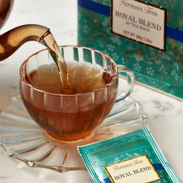 Royal Blend, 50 Tea Bags, 100g Tin