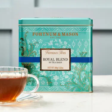 Royal Blend, 50 Tea Bags, 100g Tin