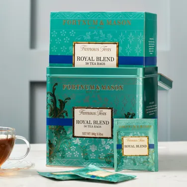 Royal Blend, 50 Tea Bags, 100g Tin