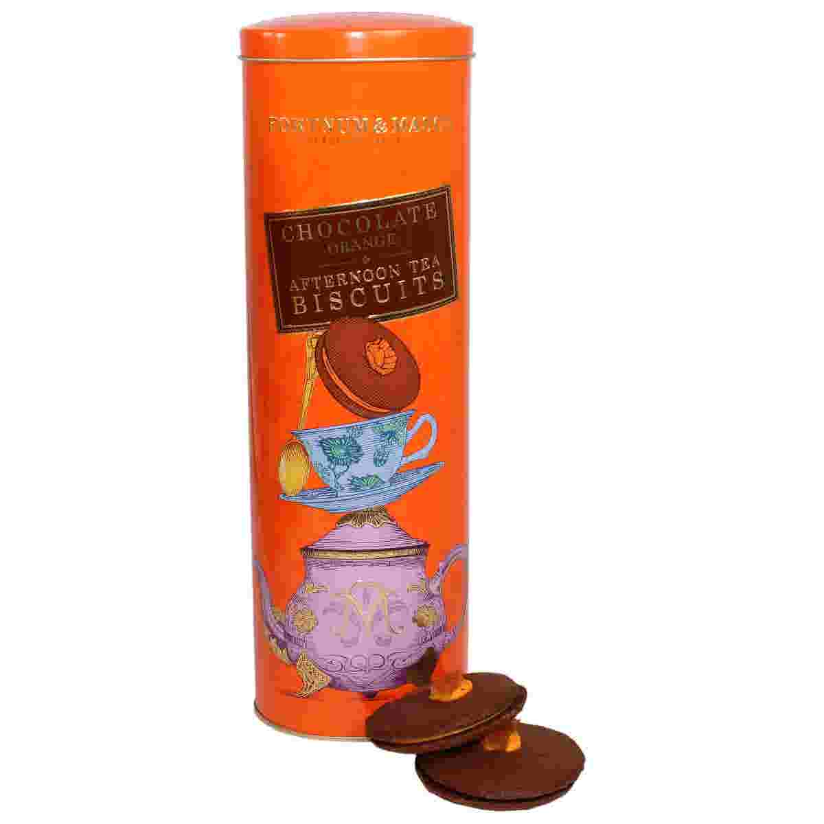 Fortnum’s Afternoon Tea Biscuits, Chocolate Orange, 155g