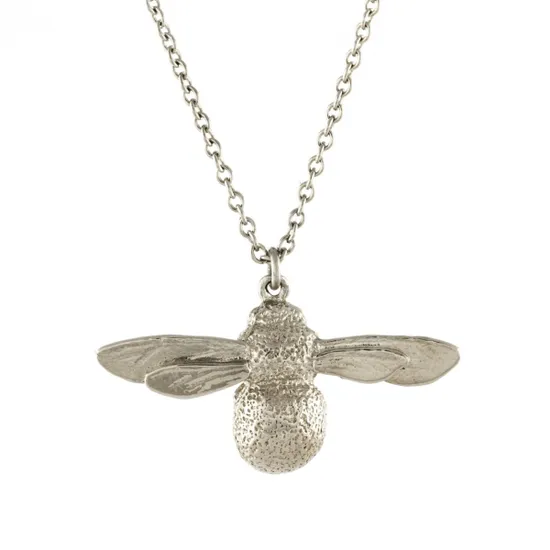 Alex Monroe Baby Bee Necklace, Silver product image