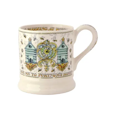Fortnum's Emma Bridgewater Beehive Design Half-Pint Mug