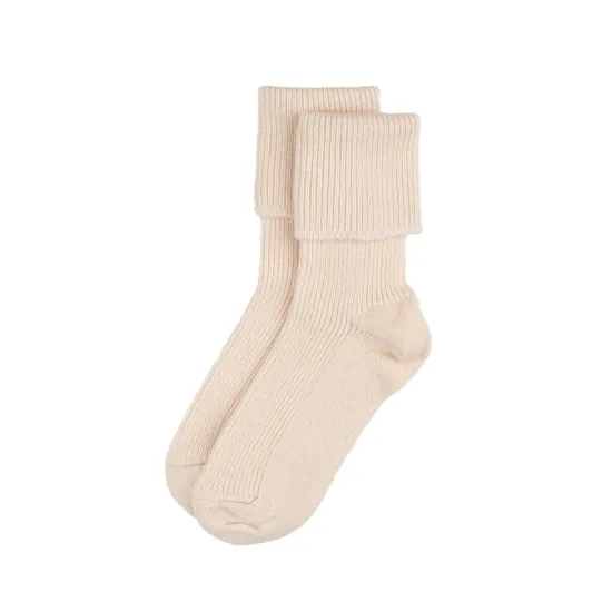 Rosie Sugden Cashmere Bed Socks, Cream product image