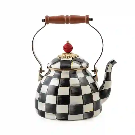 MacKenzie-Childs Enamel 2 Quart Tea Kettle product image