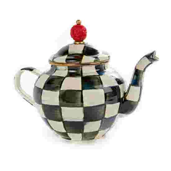 MacKenzie-Childs Courtly Check 4 Cup Enamel Teapot product image