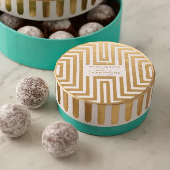 Fortnum's Marc de Champagne Truffles, 40g product image