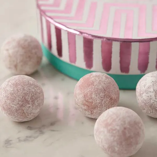 Fortnum's Pink Marc de Champagne Chocolate Truffles, 125g product image