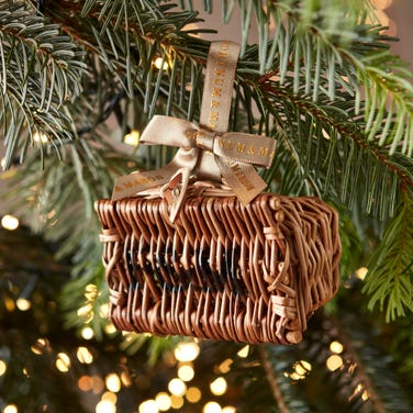 Fortnum's Mini Hamper Christmas Decoration