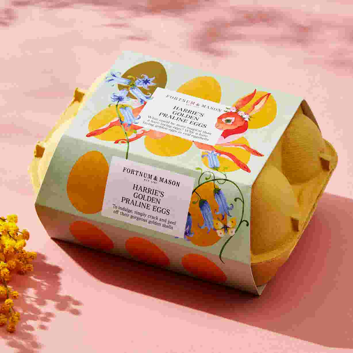 Harrie’s Golden Praline Eggs, 300g