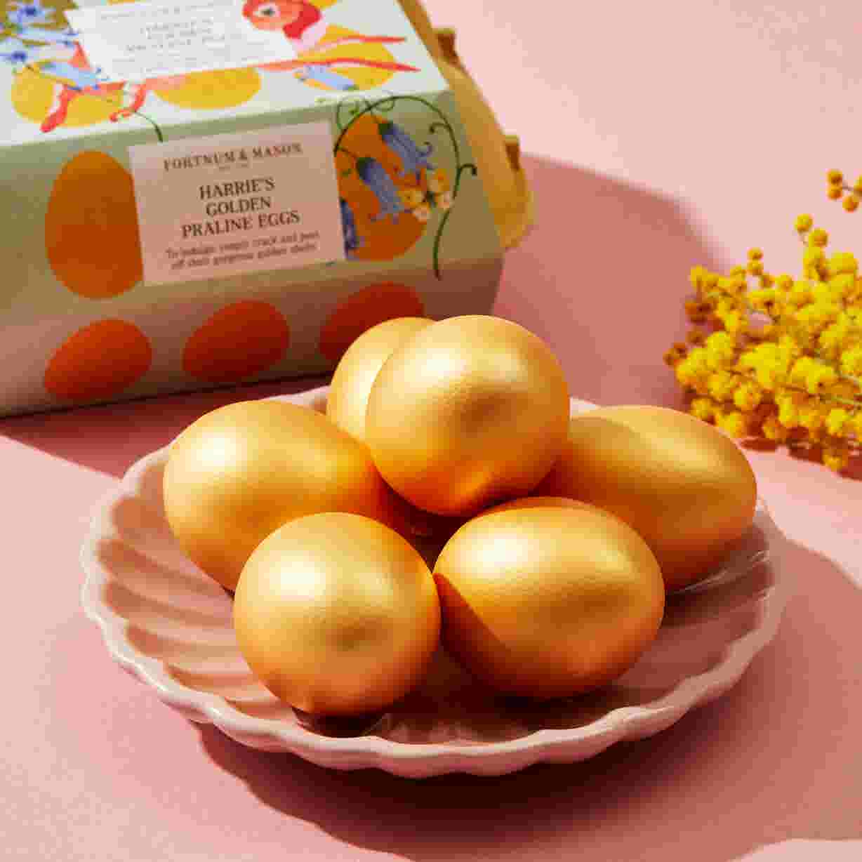 Harrie’s Golden Praline Eggs, 300g