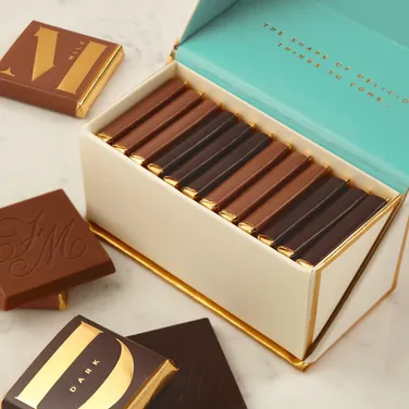 12 Piece Milk & Dark Napolitains, 78g