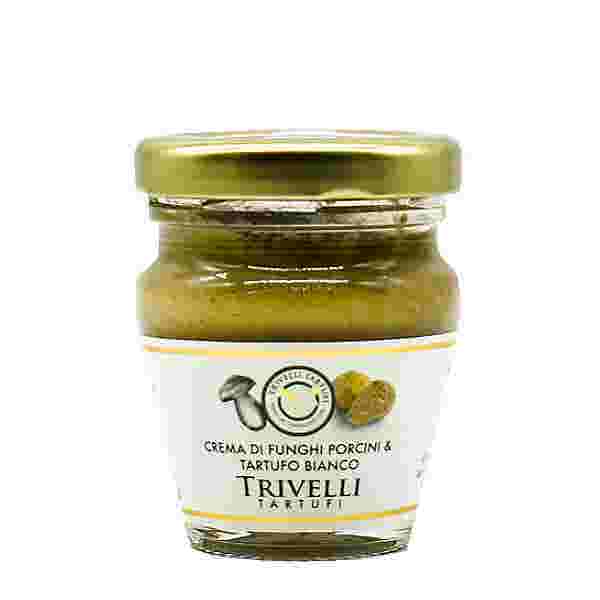 Trivelli Tartuffi White Truffle & Porcini Mushroom Pate, 45g