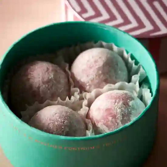 Fortnum's Pink Marc de Champagne Chocolate Truffles, 40g product image