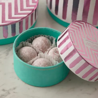 Fortnum's Pink Marc de Champagne Chocolate Truffles, 40g