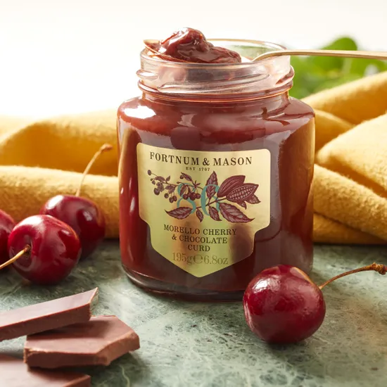 Morello Cherry & Chocolate Curd, 195g product image