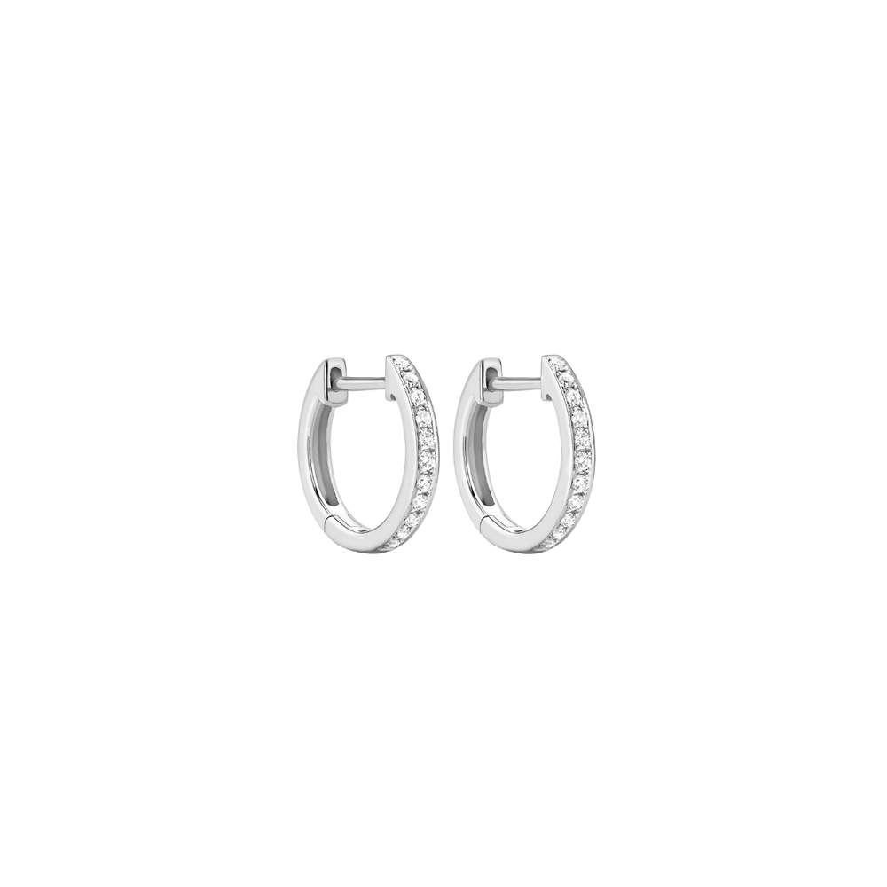 Mini diamond hoops store