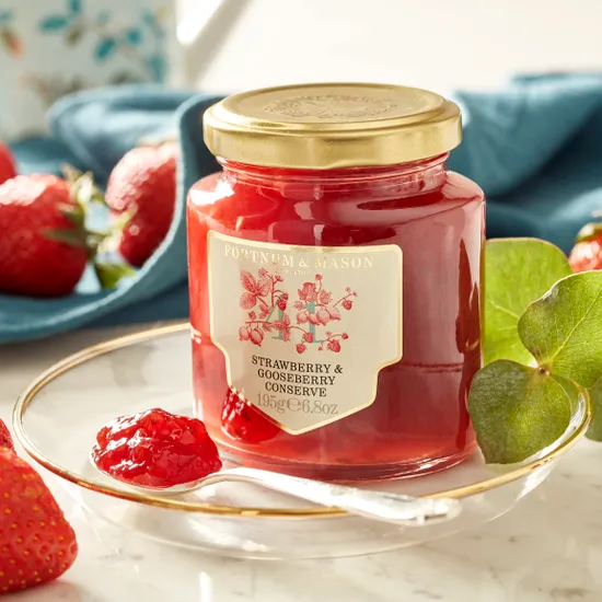 Strawberry & Gooseberry Conserve, 195g product image