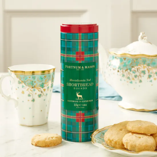 Fortnum’s Macadamia Nut Shortbread Rounds, 125g product image