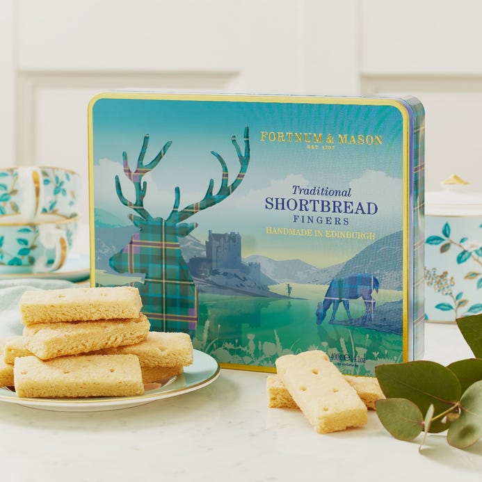 Traditional Shortbread Finger Tin 400g