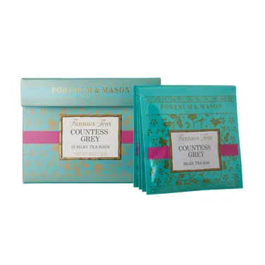 Countess Grey, 15 Whole Leaf Silky Teabags, 37.5g