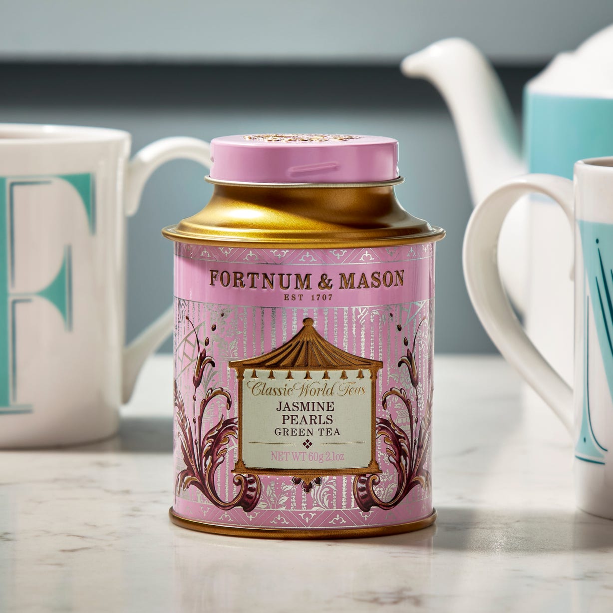 Jasmine Pearls Loose Leaf Tea Tin, 60g