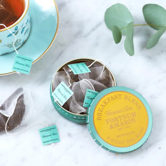Breakfast Blend Pocket Tin, 5 Whole Leaf Silky Tea Bags, 12.5g product image