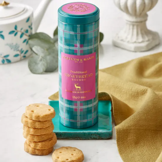 Fortnum’s Traditional Shortbread Rounds, 125g product image