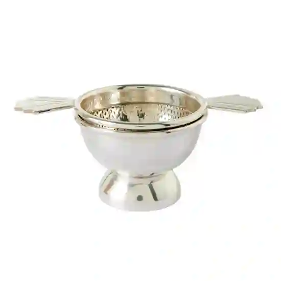 Fortnum's Art Deco Double-Handled Tea Strainer product image