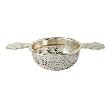 Fortnum's Art Deco Double-Handled Tea Strainer