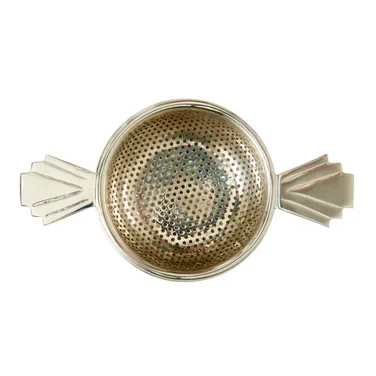 Fortnum's Art Deco Double-Handled Tea Strainer