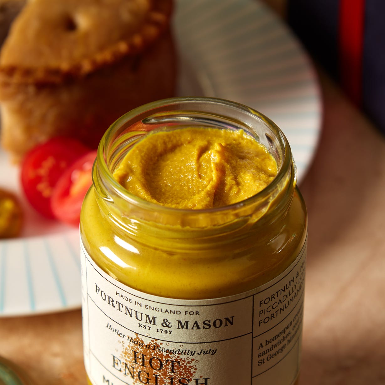 Hot English Mustard, 200g