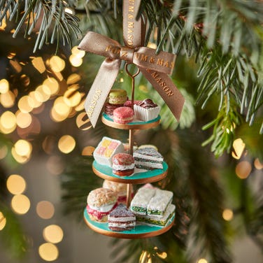 Fortnum's Cake Stand Christmas Decoration