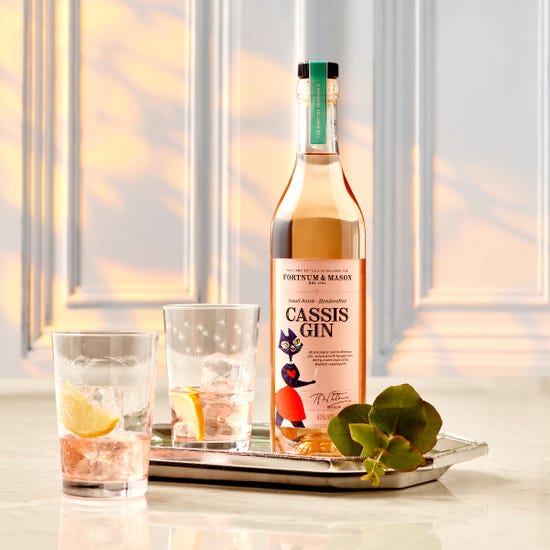 Fortnum's English Cassis Gin, Harrogate Distillery, 50cl product image