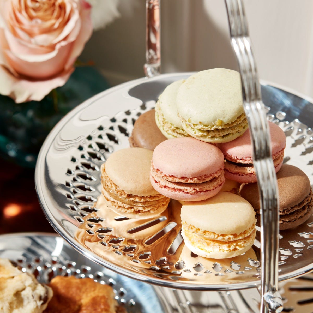 Silver plated discount cake stand