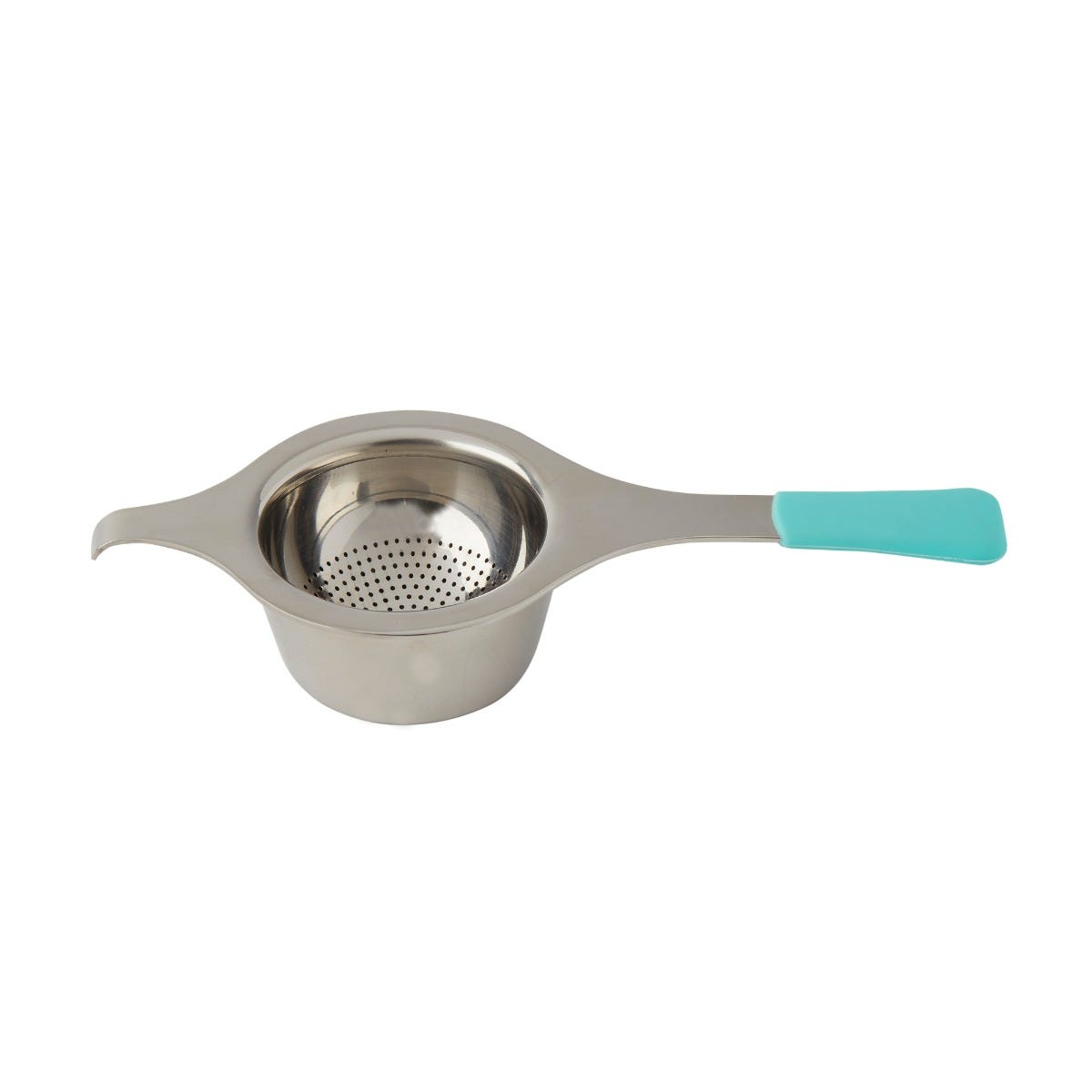 Stainless Steel Tea Strainer with Holder - Traditional and