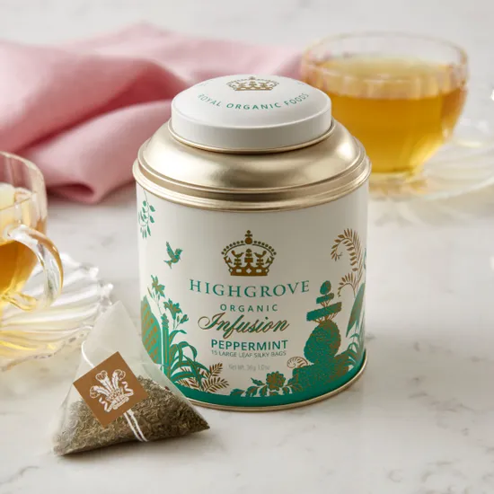 Highgrove Organic Peppermint Infusion Tin product image