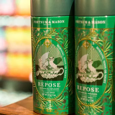 Repose Botanical Infusion Tin, 15 Silky Tea Bags, 37.5g