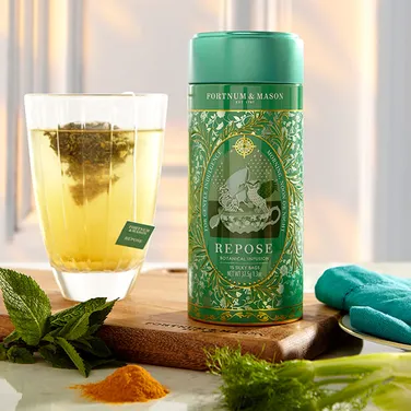 Repose Botanical Infusion Tin, 15 Silky Tea Bags, 37.5g