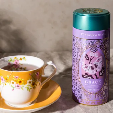 Grace Botanical Infusion Tin, 15 Silky Tea Bags, 37.5g